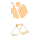 Maxbell Pickup Frame Mounting Ring +Pickguard Cavity Switch Cover For LP Electric Guitar
