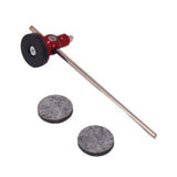 Maxbell Drum Pedal Beater Percussion Instrument Part for Concert Drum Beginners Live Red