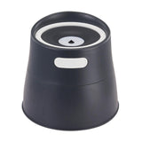 Cat Water Fountain Feeding Station Raised Cat Bowl for Dogs Cats Travel Blue - Aladdin Shoppers