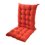 Maxbell Maxbell Dining Chair Cushion Polyester Rocking Chair Cushion for Office Chair Indoor Orange