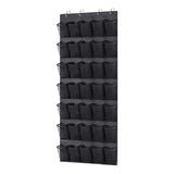 Maxbell over The Door Organizer 35 Pockets Shoe Rack for Plush Doll Baby Accessories