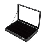 Maxbell Sunglasses Show Tray 8 Grids Modern Glasses Case for Jewelry Beads Necklaces Black