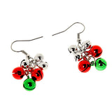 Maxbell Christmas Earrings Xmas Women Girls Bell Drop Dangle Ear Hooks New Year Gift - Aladdin Shoppers