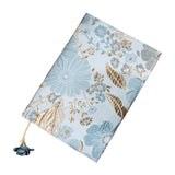 Maxbell A5 Book Cover Soft Cloth Protector for Paperback Hardcover Journal Blue