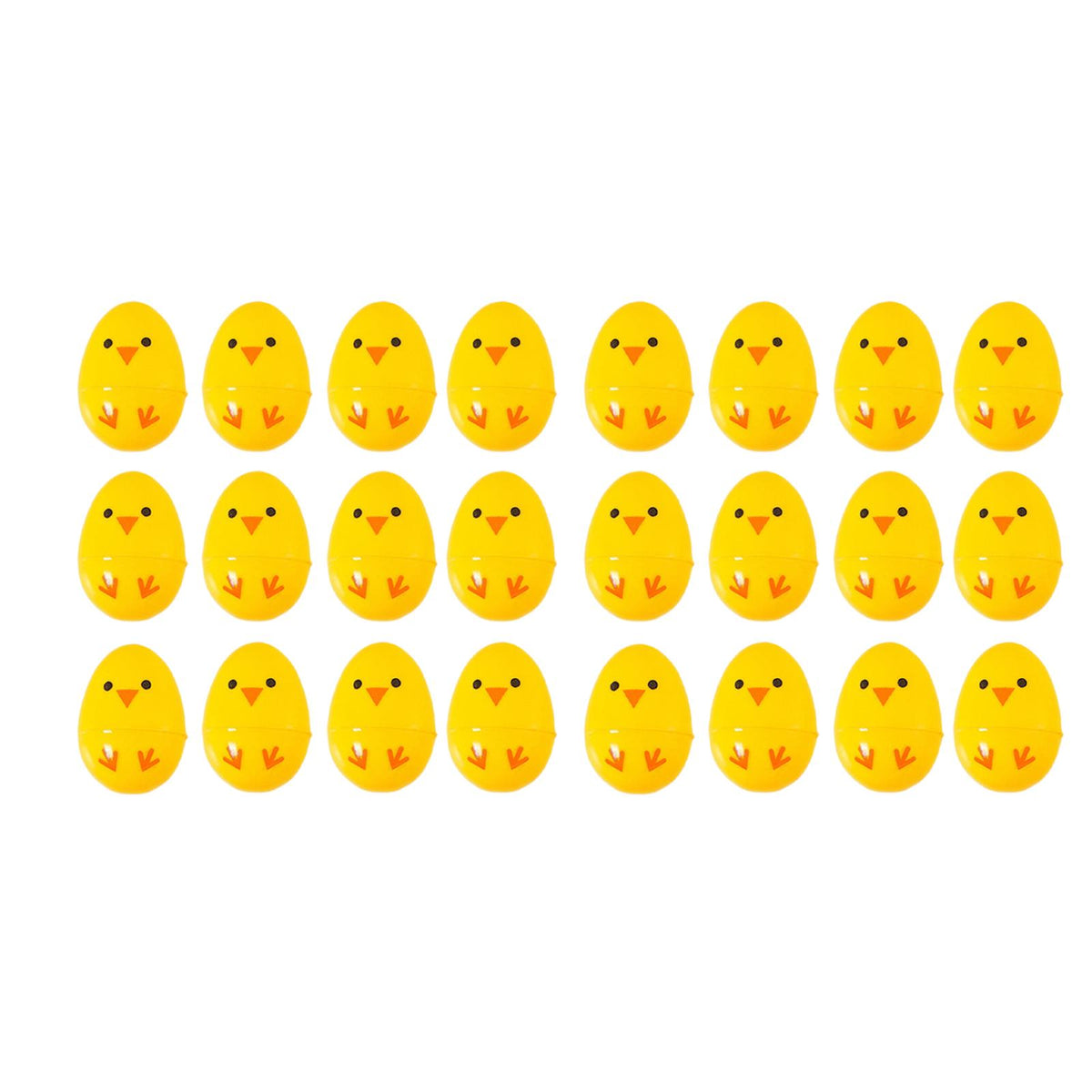 Maxbell Fillable Easter Eggs Eggshell Goodie Fillers for Presents Awards Party Favor 24 pieces