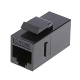 Maxbell RJ45 Jack Module Cat5e 180 Degree Network Plug 2 Way Connector - Aladdin Shoppers