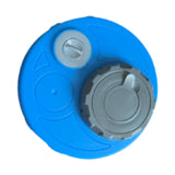 Maxbell Water Jug Cap Fitting Cover for Juice Beverage Bottle Barrels Storage Bucket blue