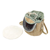 Bird Carrier Bag Travel Shoulder Bag for Parakeets Budgerigars Small Parrots Light Green