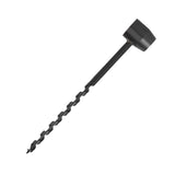 Maxbell Hand Auger Wrench Wood Drill Manual Tool for Shelter Building Hiking Camping 10x260 mm