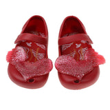 Maxbell Cute Kids Girls Sandals Jelly Shoes Children Fish Head Beach Shoes Red 24 - Aladdin Shoppers