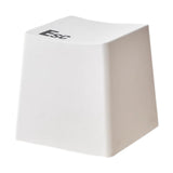 Maxbell Bathroom Stool Non Slip Foot Rest Step Stool for Living Room Office Playroom White