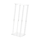 Maxbell Acrylic Vase Stand Wedding Centerpieces Stand for Wedding Dining Table Party 25cmx25cmx20cm
