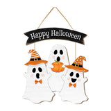 Maxbell Halloween Door Sign Decorative Home Decor Wood for Haunted House Window Yard