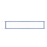 Maxbell Pool Volleyball Net Mesh Net Training Net for Park Lawn Outdoor Activities Dark Blue