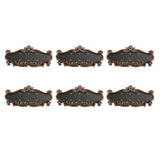 Maxbell 6x ABS Plastic Vintage Detachable Address House Number Sign Plaque Doorplate