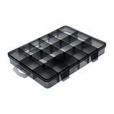 Maxbell Plastic Screws Storage Box Multi-grid Hardware Box Storage  18 Grids S