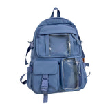 Maxbell School Backpack Large Capacity Laptop Backpack for College Travel Boys Girls Blue