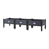 Maxbell Large Planter Box with Legs Backyard Patio Deck Flower Box Raised Garden Bed 150cmx40cmx33cm