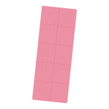 Maxbell Folding Exercise Mat Portable Foldable Yoga Mat for Training Outdoor Balance Pink