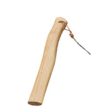 Maxbell Axe Handle Sturdy Wooden Hatchet Handle for DIY Gardening Outdoor Activities 32x3.8x1.7cm