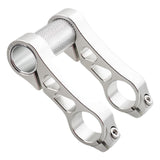 Maxbell Bicycle Handlebar Extender Accessories for Most Bicycle Motorcycle Road Bike silver