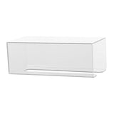Maxbell Toilet Paper Holder Wall Mounted Stable Organizer for Bathroom Kitchen Hotel White S