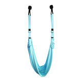 Maxbell Maxbell Pilates Belt Open Hip Stretch Split Pull Rope Back Waist Aerial Yoga Trainer Blue