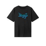 Maxbell Maxbell T Shirt for Women Summer Soft Crewneck Shirt for Sports Daily Wear Commuting M Black