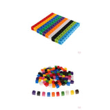 Maxbell 400x Early Education Baby Gifts  Math Link Cubes