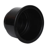 Maxbell 2xBlack Side Hole Recessed Cup Drink Holder for Marine Boat Car RV