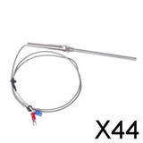 44x100mm Spade K-Type Thermocouple Sensor Probe  1m