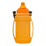 Maxbell Leakproof Sports Water Bottle Foldable Water Bottle for Outdoor Sports Beach Orange