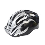 Maxbell Kids Bicycle Helmet Children for Skateboarding Roller Skating Inline Skating White