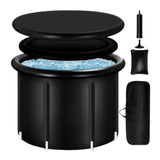 Maxbell Inflatable Ice Bath Tub with Thermometer 3 Layer Bathtub for Gym Home Indoor