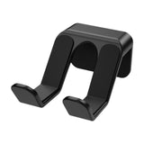 Maxbell Wall Mount Game Controller Holder Easy to Install Sturdy Headset Hook Hanger Black