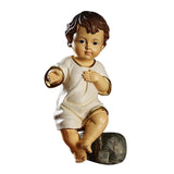 Maxbell Cute Baby Boy Resin Statue Figurine Indoor Home Sculpture Memorial Statue