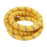 Foldable Fitness Hoop about 1.5kg Weight Sports Workout for Kids Adults Home yellow