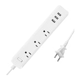 Maxbell Power Strip US Plug Portable Overload Protection for Garage Desktop Workshop Style C