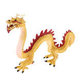 Maxbell Maxbell Realistic Animals Figures Plastic Wildlife Animal Figurine Toys Gold Dragon