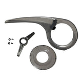 Maxbell Maxbell Portable Bike Chain Guard Cover Crank Durable for Outdoor Riding Accessories Grey,Cover