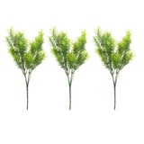 Maxbell 3Pcs 30cm Green Artificial Cedar Tree Home Garden Decoration Conifer Tree