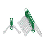 Maxbell 10 Pieces Fishing Line splitters for Freshwater Saltwater 20mm Green
