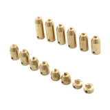 Maxbell 14 Pieces Wheel Spoke Balance Weights Refill Kits Repair for Motorcycle