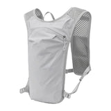 Maxbell Running Hydration Vest Backpack Adjustable Daypack for Hiking Riding Camping Gray
