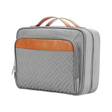 Maxbell Hanging Toiletry Bag Accessories Portable Men Jewelry Organizer Cosmetic Bag Grey