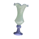 Maxbell Vase Decoration Gift Statue Retro Flower Pot for Indoor Tabletop Living Room Green