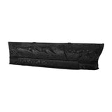 Maxbell Pool Cue Cases 1/2 Jointed Cue Cases PU Leather 3x4 Soft Pool Cue Cases 85cm Black Patterned