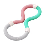 Maxbell Weighted Fitness Hoop Training Foldable Abdomen Fitness Circles for Kids Gym Style A