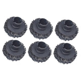 Maxbell 6Pcs Brake Hub Cleaning Discs Brake Drum, Rotor, Studs Rust Removal Black
