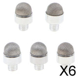 Maxbell 6x5 Pieces Replacement Fiber Tips for Capacitive Stylus Pens Diameter 7.0mm